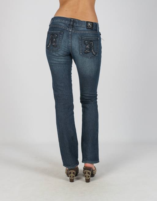 Vintage Unbranded M bootcut jeans in blue, 4 of 4