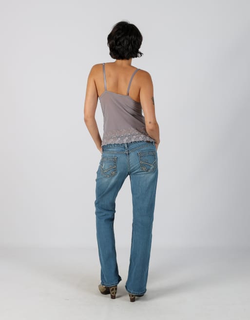Vintage Unbranded M bootcut jeans in blue, 3 of 4