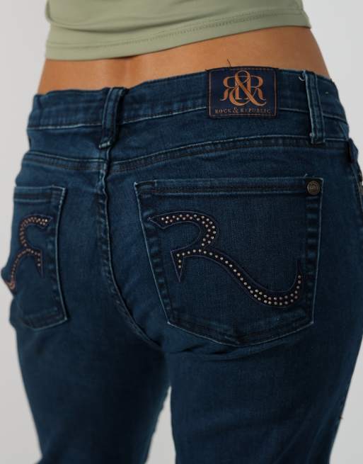Vintage Unbranded M bootcut jeans in blue, 4 of 4