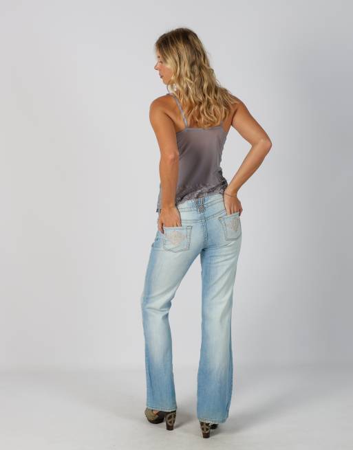 Vintage Unbranded M bootcut jeans in blue, 3 of 4
