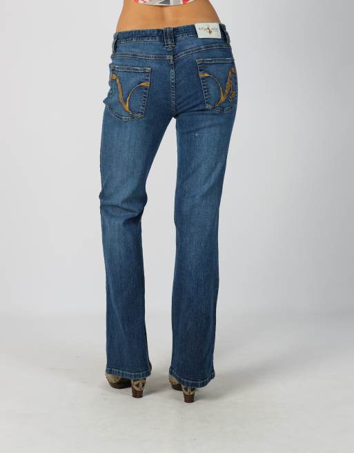 Vintage Unbranded M bootcut jeans in blue, 2 of 4