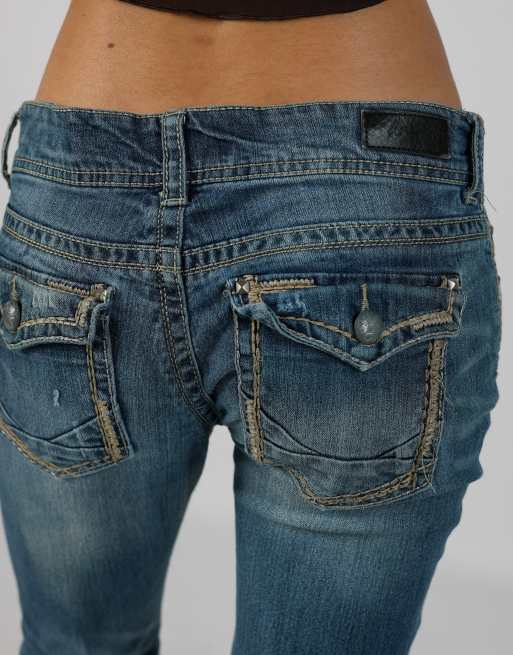 Vintage Unbranded M bootcut jeans in blue, 4 of 4