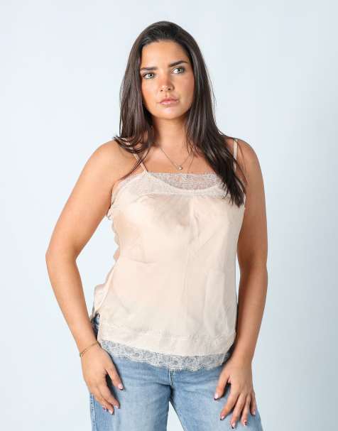 Vintage Unbranded M cami in baby pink - view 1