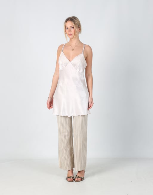 Vintage Unbranded M cami in baby pink