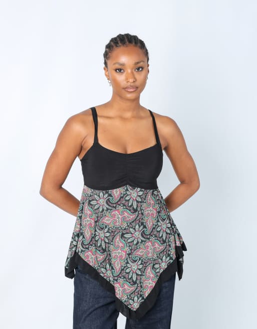 Vintage Unbranded M cami in black