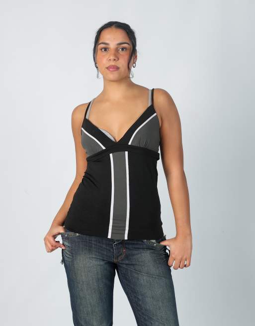 Vintage Unbranded M cami in black