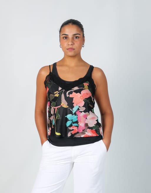 Vintage Unbranded M cami in black