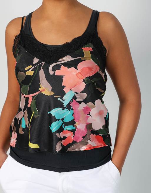 Vintage Unbranded M cami in black, 4 of 4