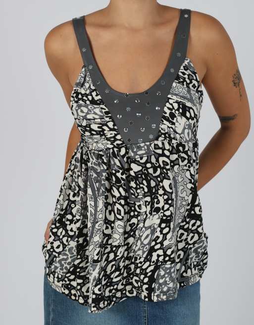 Vintage Unbranded M cami in black, 4 of 4