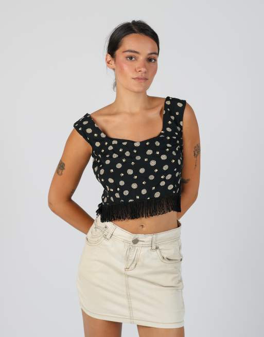 Vintage Unbranded M cami in black