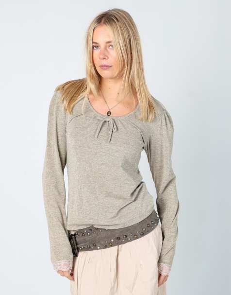 Vintage Unbranded M cami in gold - view 1