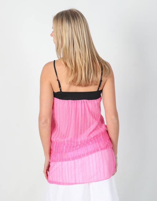 Vintage Unbranded M cami in pink, 2 of 4