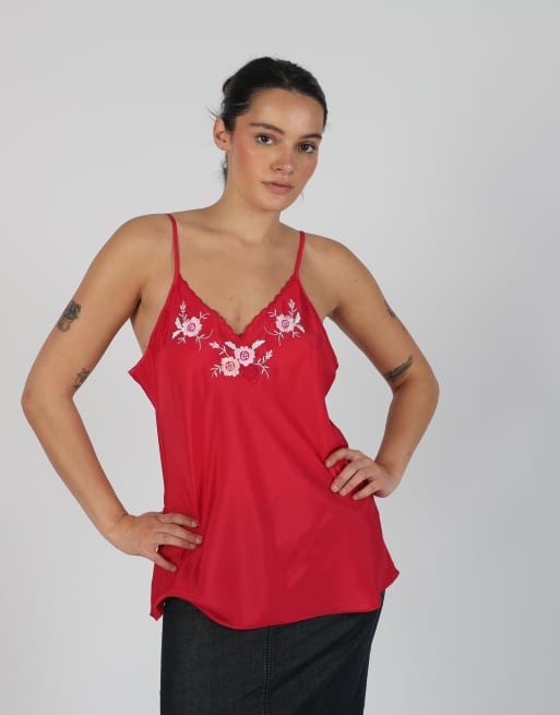 Vintage Unbranded M cami in pink, 3 of 4