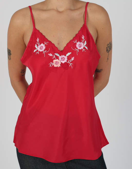 Vintage Unbranded M cami in pink, 4 of 4