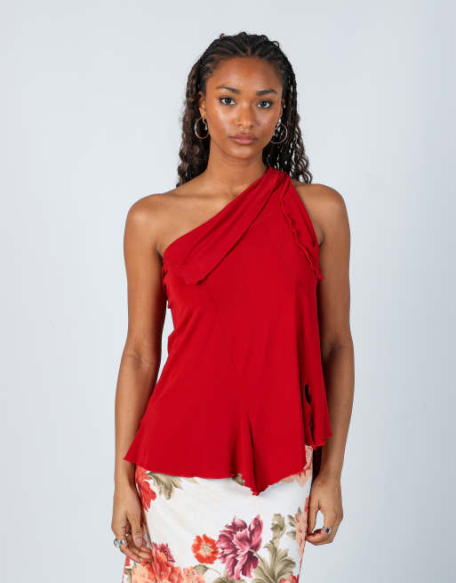 Vintage Unbranded M cami in red