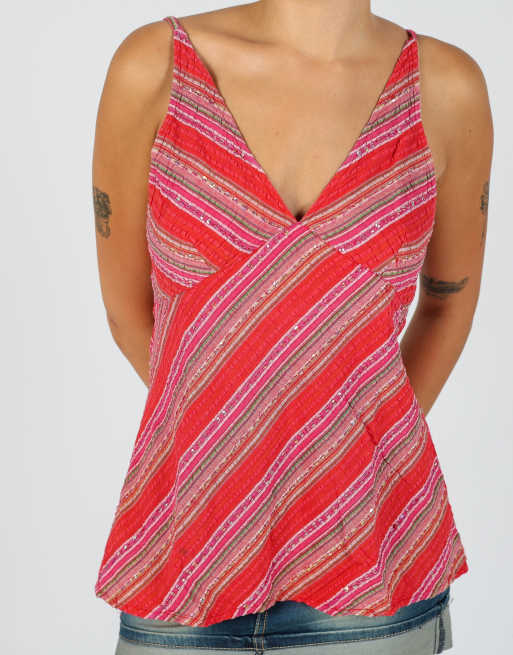 Vintage Unbranded M cami in red, 4 of 4