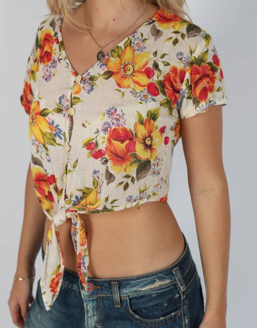 Vintage Unbranded M cami in yellow, 4 of 4