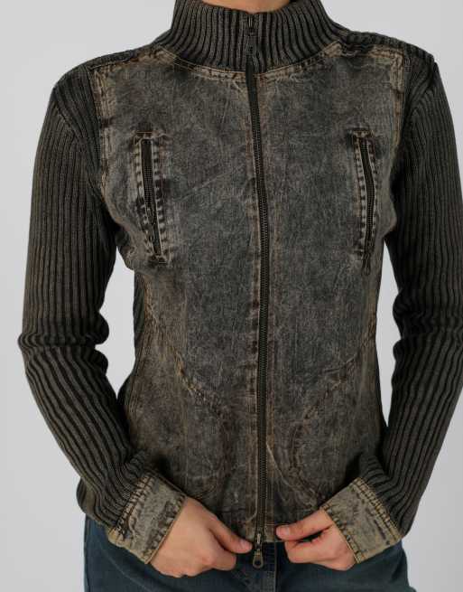 Vintage Unbranded M casual jacket in charcoal grey, 4 of 4