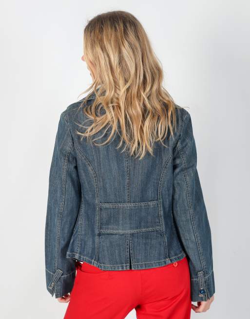 Vintage Unbranded M denim jacket in blue, 2 of 4