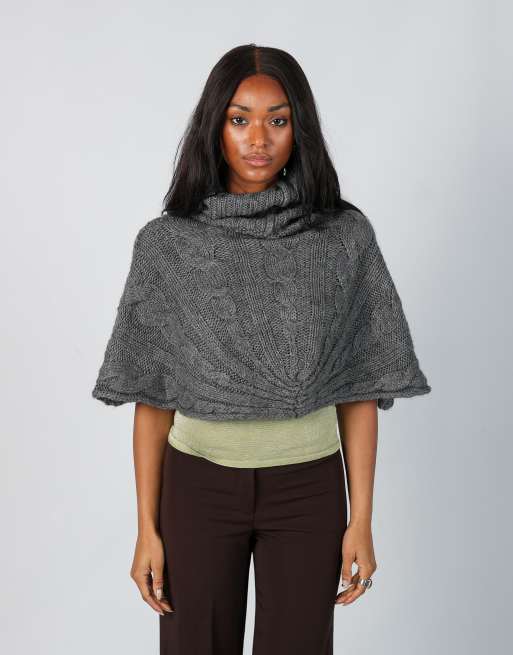 Vintage Unbranded M knitted jumper in grey