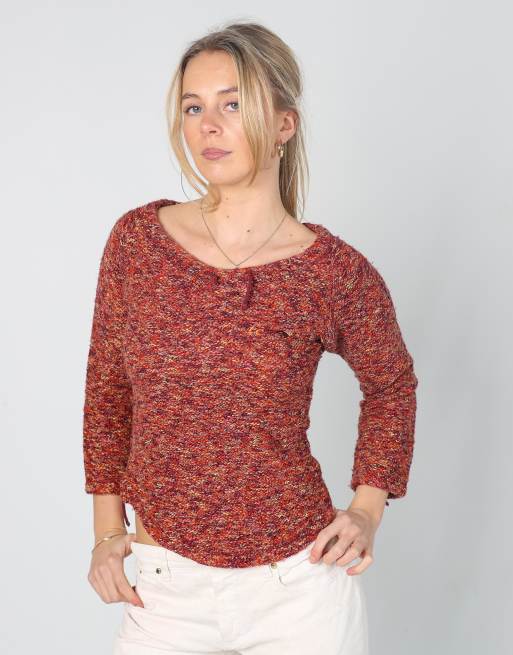 Vintage Unbranded M knitted jumper in pink