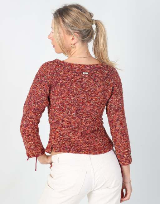 Vintage Unbranded M knitted jumper in pink, 2 of 4