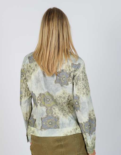 Vintage Unbranded M light jacket in light green, 2 of 4