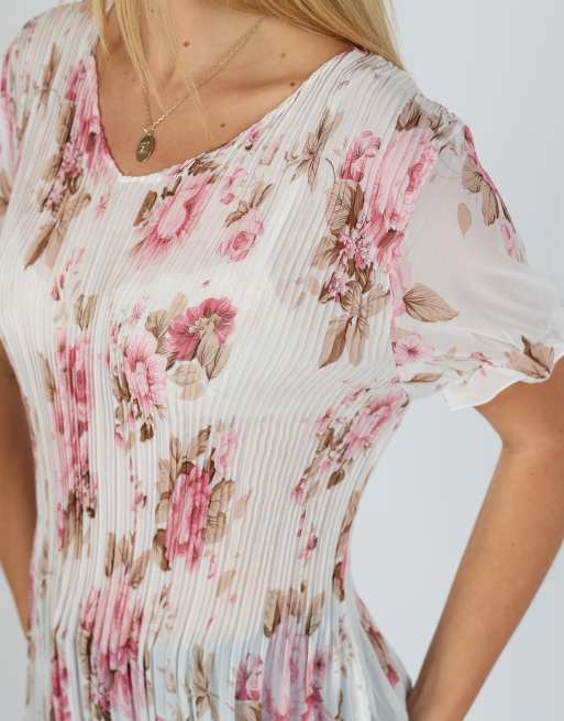 Vintage Unbranded M mesh top in baby pink, 4 of 4
