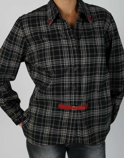 Vintage Unbranded M shirt in black, 4 of 4
