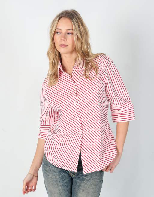 Vintage Unbranded M shirt in red, 3 of 4
