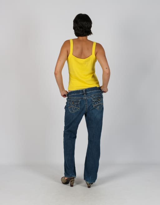 Vintage Unbranded M straight jeans in blue, 3 of 4
