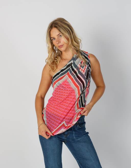 Vintage Unbranded M woven top in baby pink, 3 of 4