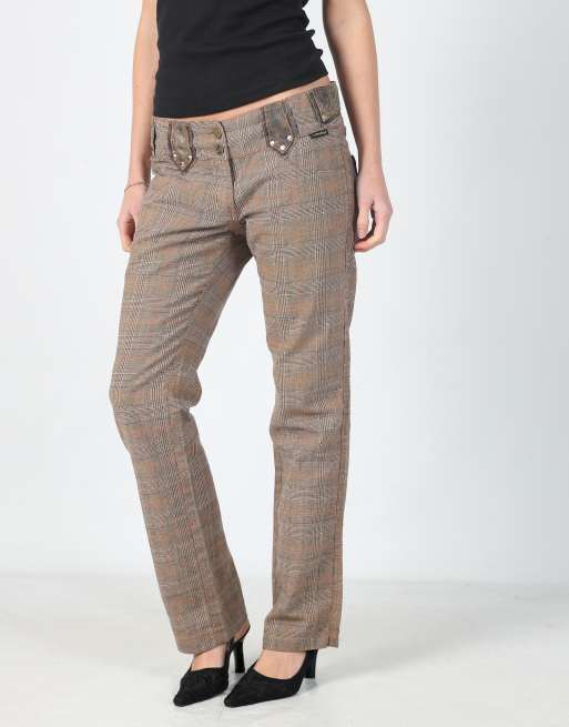 Vintage Unbranded M woven trousers in brown, 2 of 4