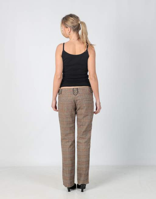 Vintage Unbranded M woven trousers in brown, 3 of 4