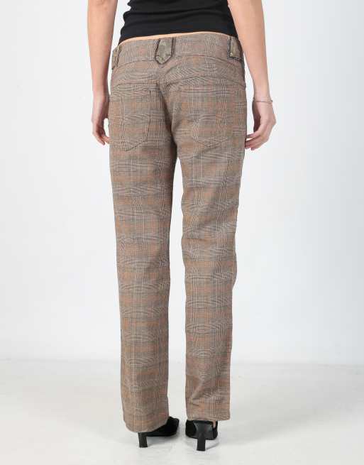 Vintage Unbranded M woven trousers in brown, 4 of 4
