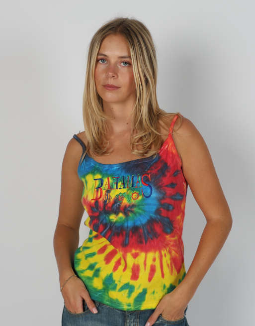 Vintage Unbranded M woven vest in multi colured