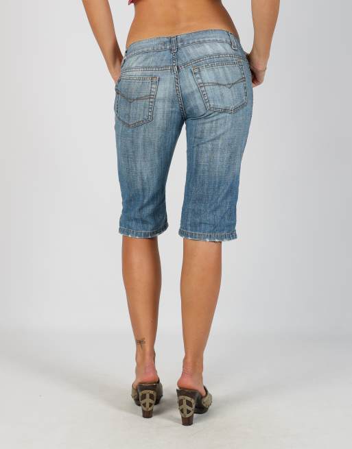 Vintage Unbranded S 3/4 jeans in light blue, 4 of 4