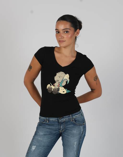 Vintage Unbranded S baby tee in black, 3 of 4