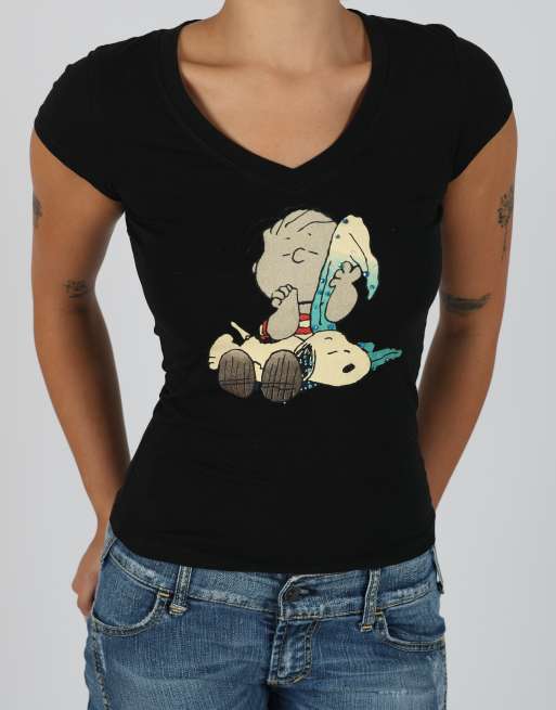 Vintage Unbranded S baby tee in black, 4 of 4