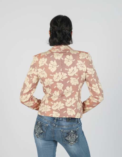 Vintage Unbranded S blazer in baby pink, 2 of 4