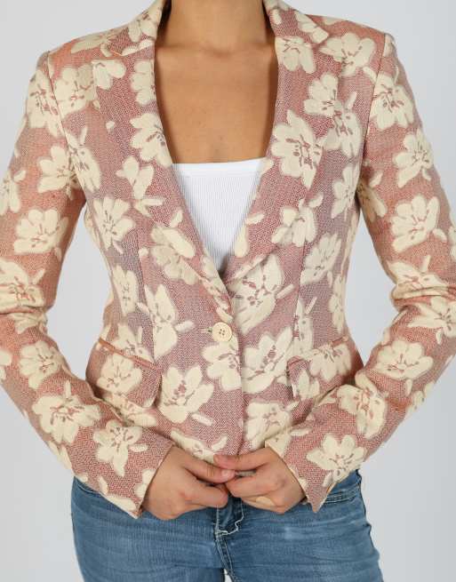 Vintage Unbranded S blazer in baby pink, 4 of 4