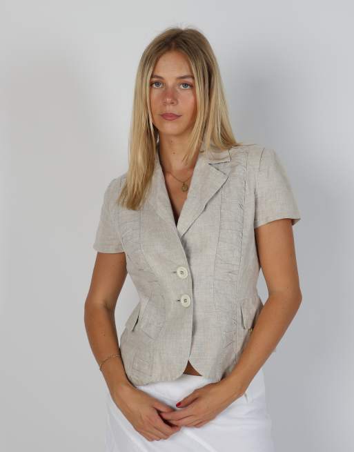 Vintage Unbranded S blazer in beige