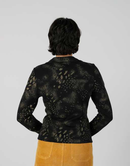 Vintage Unbranded S blazer in black, 2 of 4