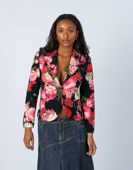 Vintage Unbranded S blazer in black, 1 of 4
