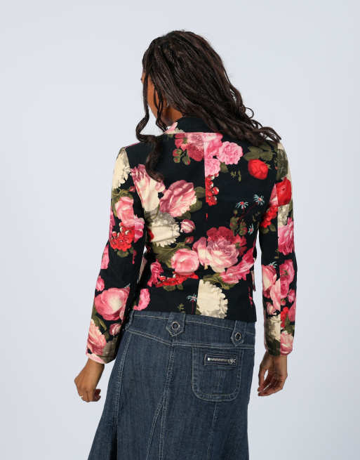 Vintage Unbranded S blazer in black, 2 of 4