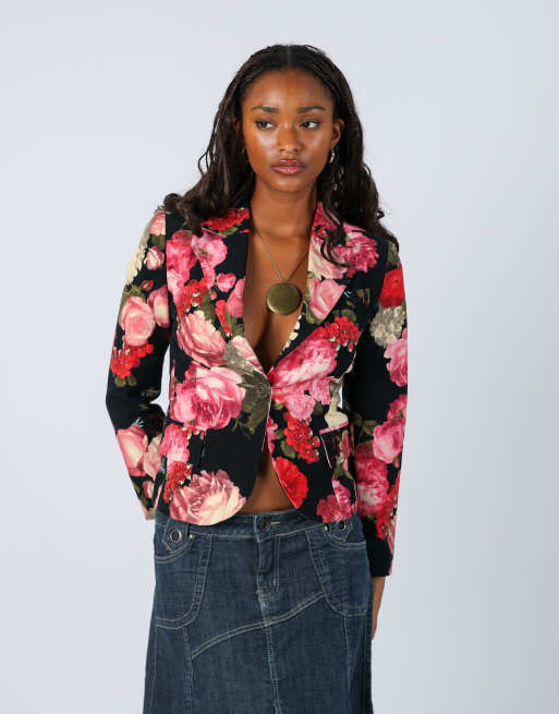 Vintage Unbranded S blazer in black, 3 of 4