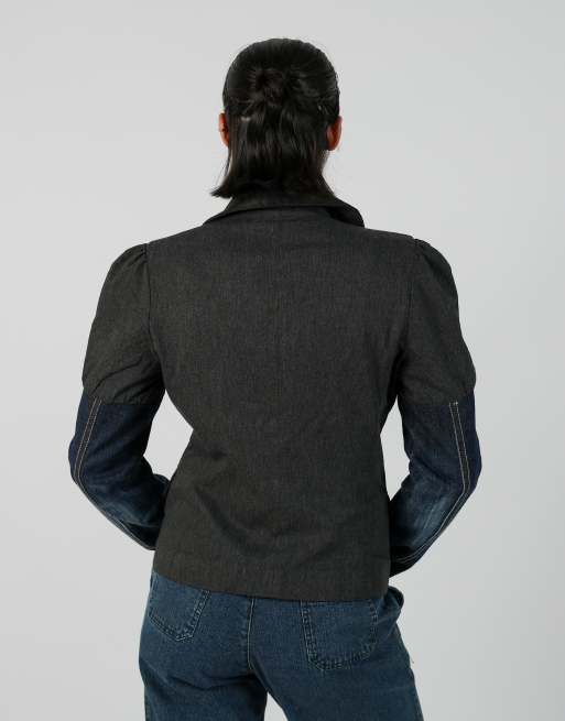 Vintage Unbranded S blazer in blue, 2 of 4