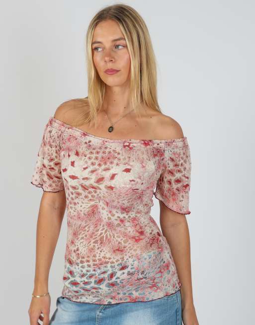 Vintage Unbranded S blouse in baby pink, 3 of 4