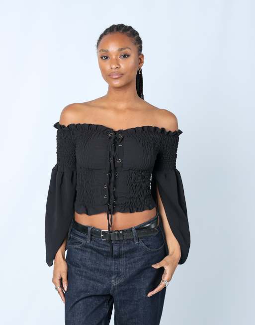 Vintage Unbranded S blouse in black