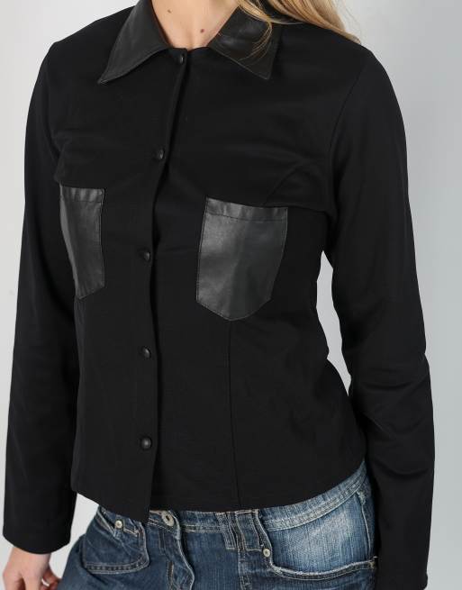 Vintage Unbranded S blouse in black, 4 of 4